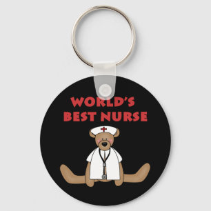 Porte-clés T-shirts et cadeaux de Bear World's Best Nurse