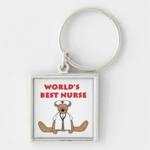 Porte-clés T-shirts et cadeaux de Bear World's Best Nurse