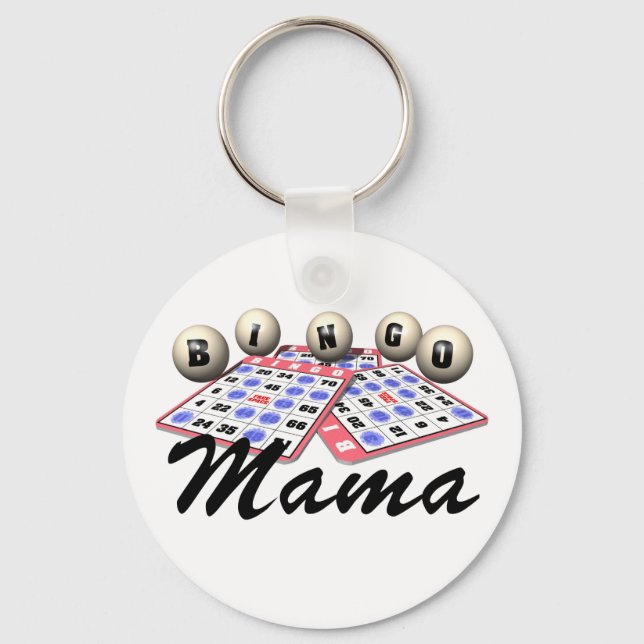 Porte-clés T-shirts et cadeaux de Bingo. (Recto)