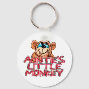 Porte-clés T-shirts et cadeaux de la petite singe de la tante