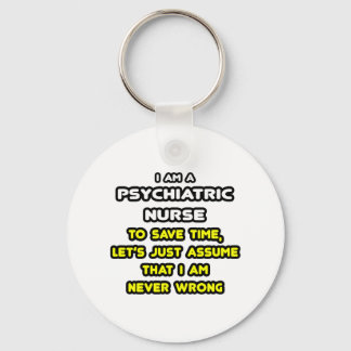 Porte-clés T-shirts et cadeaux de l'infirmière psychiatrique 