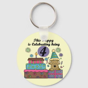 Porte-clés T-shirts et cadeaux de marionnettes pour le 4e ann