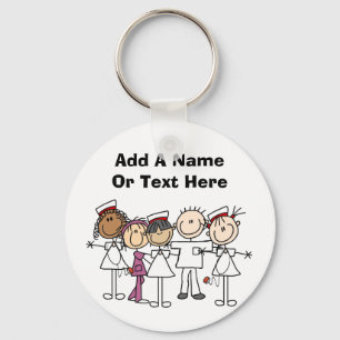 Porte-clés T-shirts et cadeaux de semaine d'infirmières