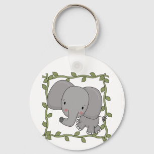 Porte-clés T-shirts et cadeaux d'éléphant de bébé