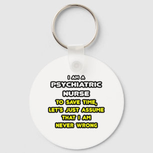 Porte-clés T-shirts et cadeaux d'infirmière psychiatrique am