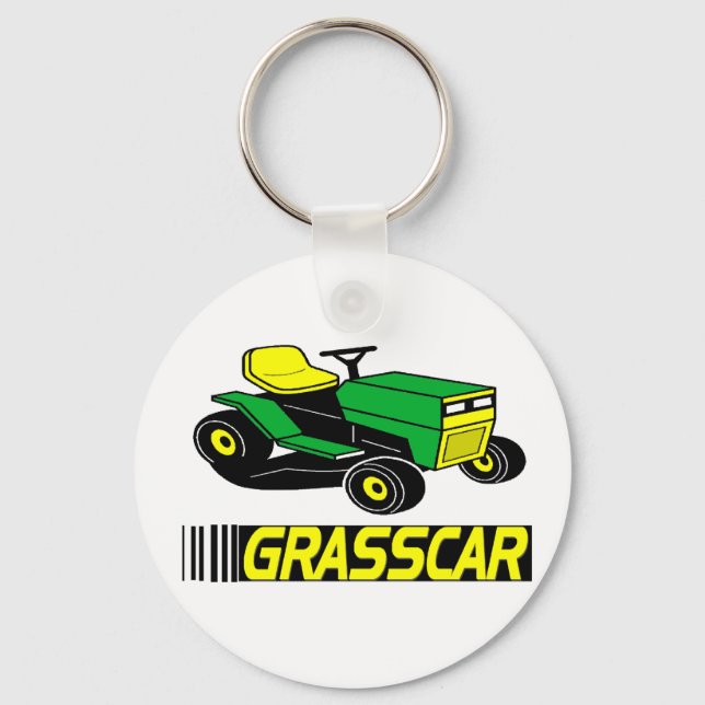 Porte-clés T-shirts et cadeaux Grasscar. (Recto)