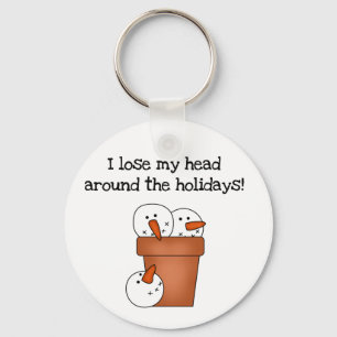 Porte-clés T-shirts et cadeaux Humours Snowman