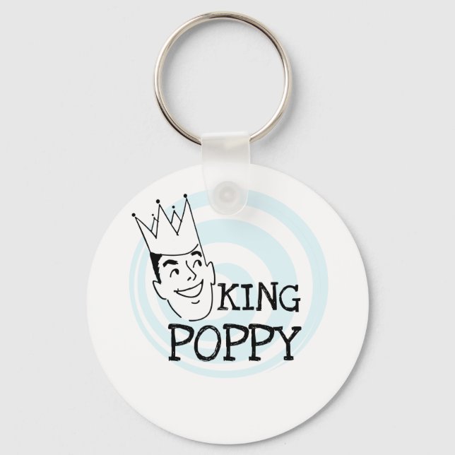 Porte-clés T-shirts et cadeaux King Poppy (Recto)