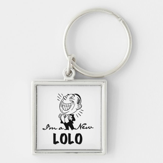 Porte-clés T-shirts et cadeaux Lolo neufs souriants (Devant)