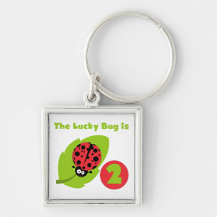 Porte-clés T-shirts et cadeaux Lucky Bug 2e anniversaire