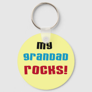Porte-clés T-shirts et cadeaux My Grandad Rocks