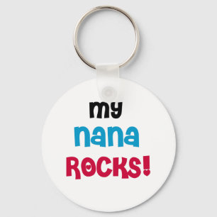 Porte-clés T-shirts et cadeaux My Nana Rocks