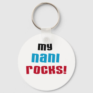 Porte-clés T-shirts et cadeaux My Nani Rocks