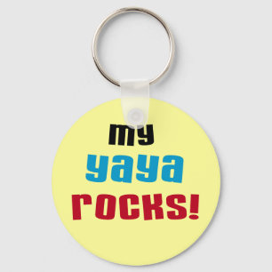 Porte-clés T-shirts et cadeaux My Yaya Rocks