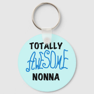 Porte-clés T-shirts et cadeaux Nonna Blue totalement géniaux