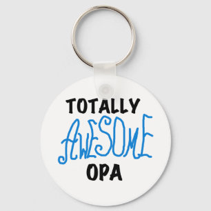 Porte-clés T-shirts et cadeaux Opa bleu absolument géniaux
