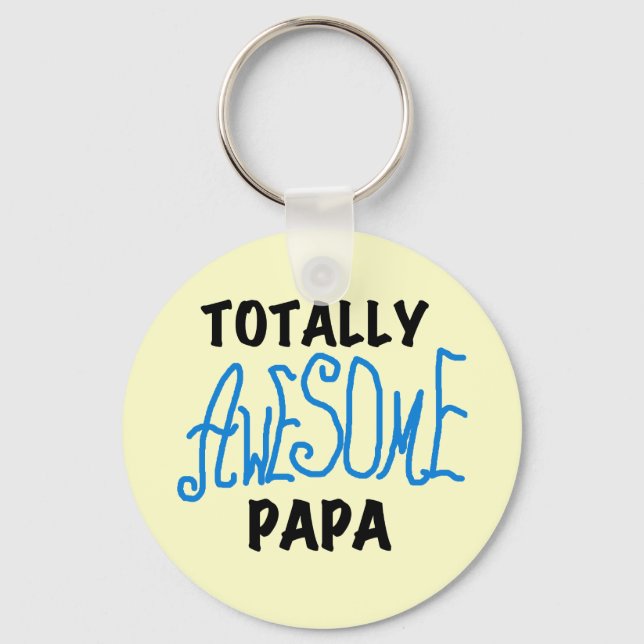 Porte-clés T-shirts et cadeaux Papa absolument géniaux (Recto)
