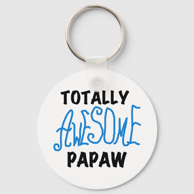 Porte-clés T-shirts et cadeaux Papaw absolument géniaux (Recto)