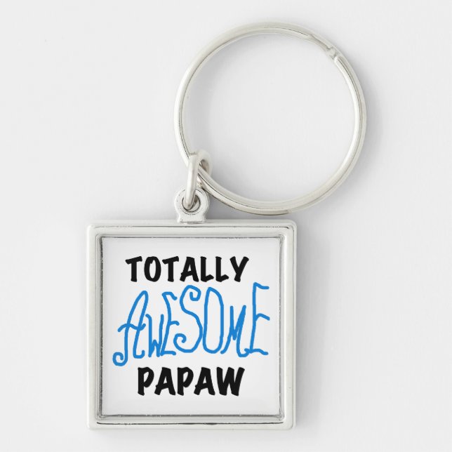 Porte-clés T-shirts et cadeaux Papaw absolument géniaux (Devant)