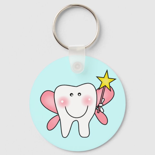 Porte-clés T-shirts et cadeaux pour dents (Recto)