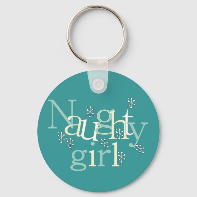 Porte-clés T-shirts et cadeaux pour filles coquines (Recto)