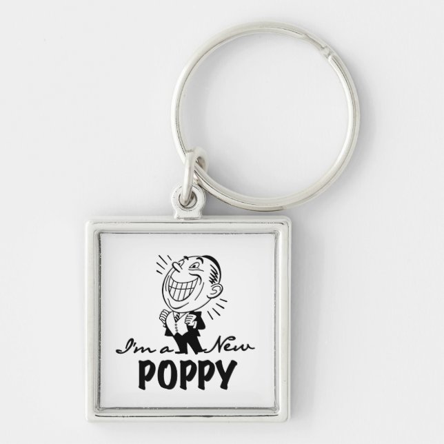 Porte-clés T-shirts et cadeaux Smiling New Poppy (Devant)
