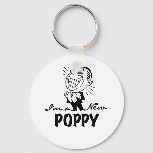 Porte-clés T-shirts et cadeaux Smiling New Poppy (Recto)