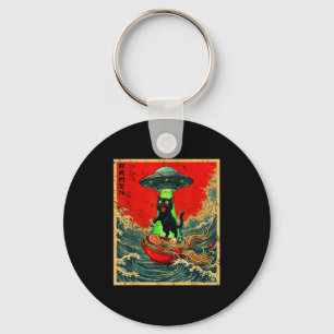 Porte-clés T-shirts graphiques d'anime japonais Ufo Ramen Cha