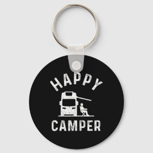 Porte-clés T-shirts pour camping-car Happy Camper