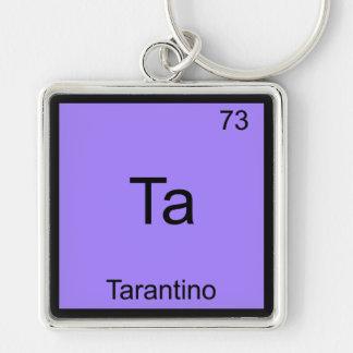 Porte-clés Ta - Tarantino Funny Chemistry Element Symbol Tee