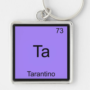 Porte-clés Ta - Tarantino Funny Chimie Élément Symbole Tee