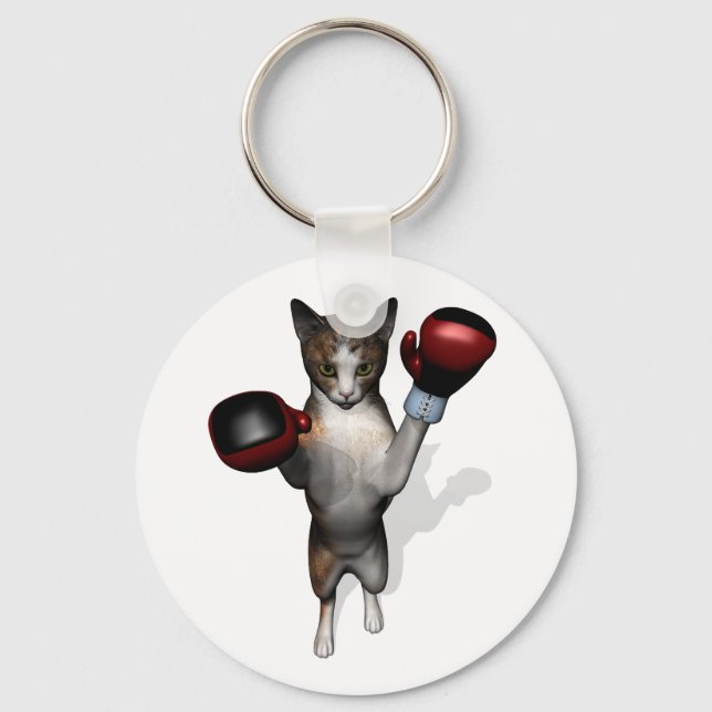 Porte-clés Tabby Boxer (Recto)
