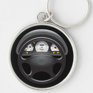 Porte-clés Tableau de bord de voiture et porte - clé de