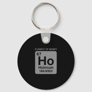 Porte-clés Tableau périodique des sciences 67 Élément mème de