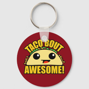 Porte-clés Taco Bout Awesome