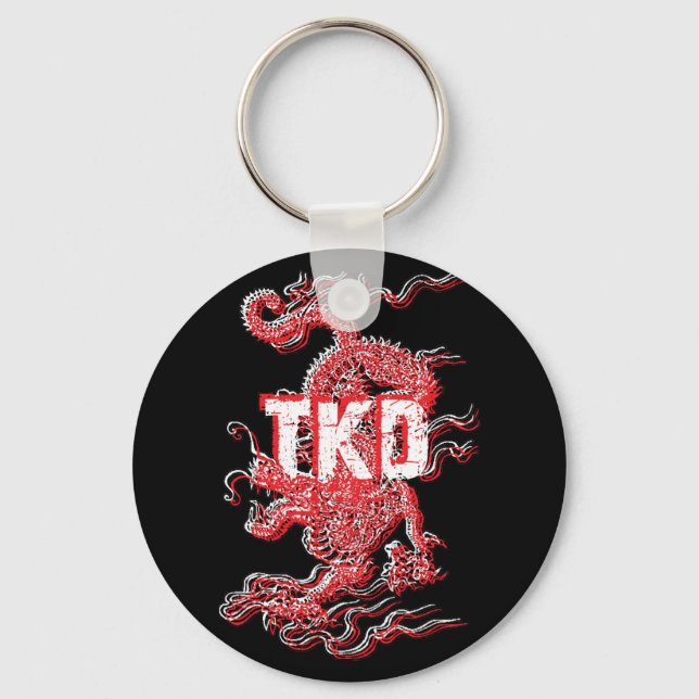 Porte-clés Tae Kwon Do Dragon Porte - clé (Recto)