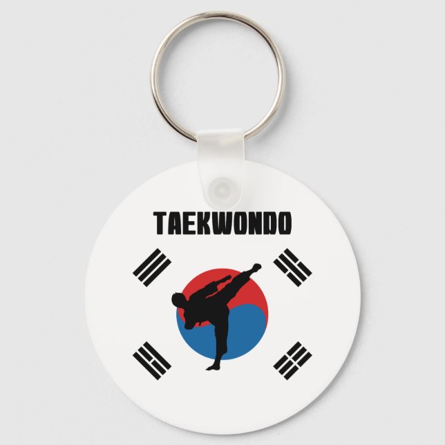 Porte-clés Taekwondo (Recto)