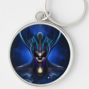 Porte-clés Taidushan Sai Shadow Porte - clé rond bleu