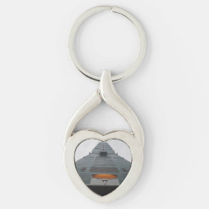 Porte-clés Taipei 101 Heart Keychain