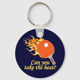 Porte-clés Take the Heat Flaming Ping Pong