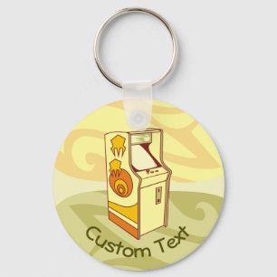 Porte-clés Tall Arcade Game Console Keychain