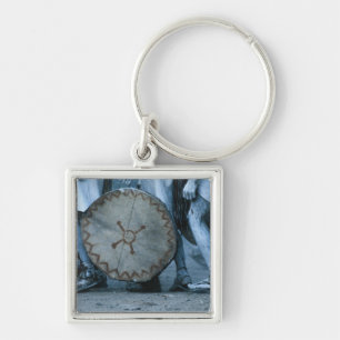 Porte-clés Tambour de basque d'Indiens de Tarahumara