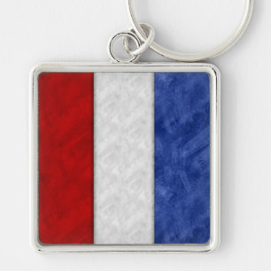 Porte-clés Tango Aquarelle Signal nautique Pavillon maritime