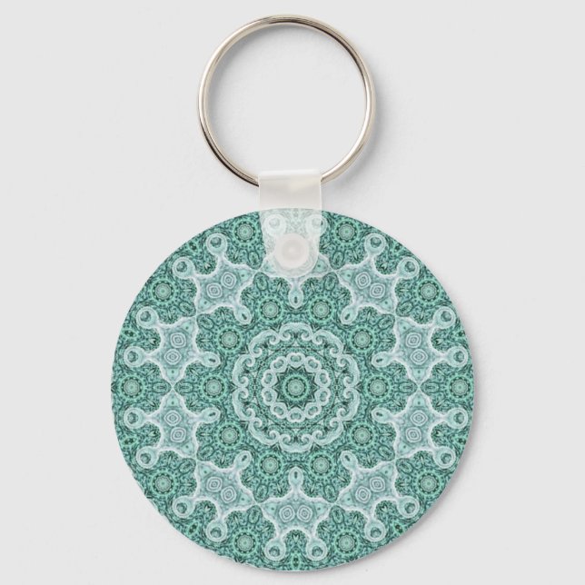 Porte-clés Tantalisation en porte - clé turquoise (Recto)
