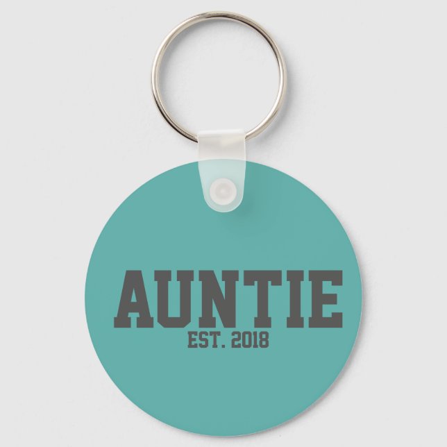 Porte-clés Tante porte - clé établie (Recto)