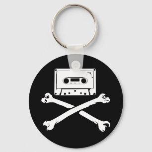Porte-clés Taping à la maison de piraterie de bande et de