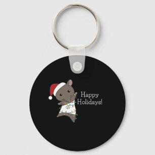 Porte-clés Tapir Christmas Tapire Winter