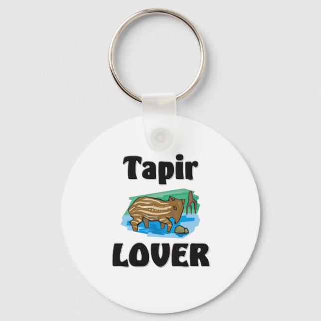 Porte-clés Tapir Lover (Recto)