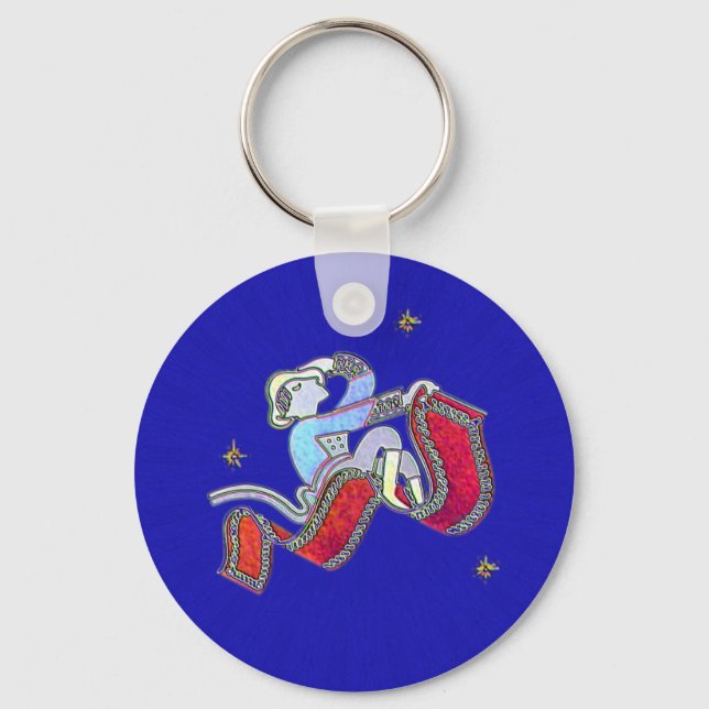 Porte-clés Tapis magique (Recto)