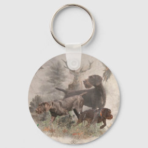 Porte-clés Tapisserie À poils durs allemand Coussin extérieur